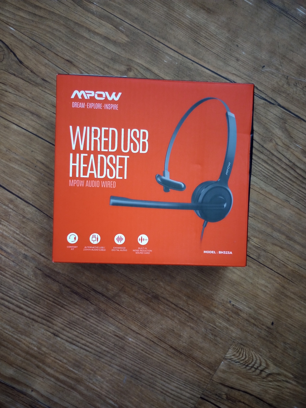 Wired USB Headset - Black